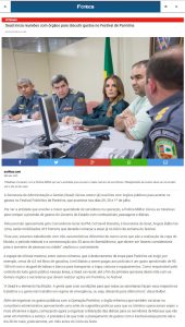 Imagem da notícia - REPORTAGEM MOSTRA O PLANEJAMENTO DA SEAD PARA O FESTIVAL DE PARINTINS DE 2018