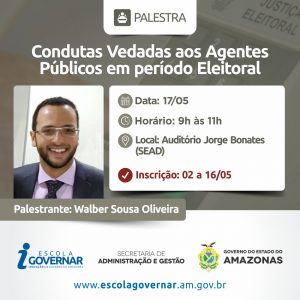 Imagem da notícia - PALESTRA NA SEAD VAI ORIENTAR SERVIDORES SOBRE CONDUTAS NO PERÍODO ELEITORAL