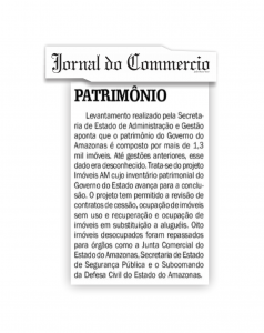 Imagem da notícia - Jornal do Commercio divulga levantamento dos imóveis do Governo realizado pela Sead
